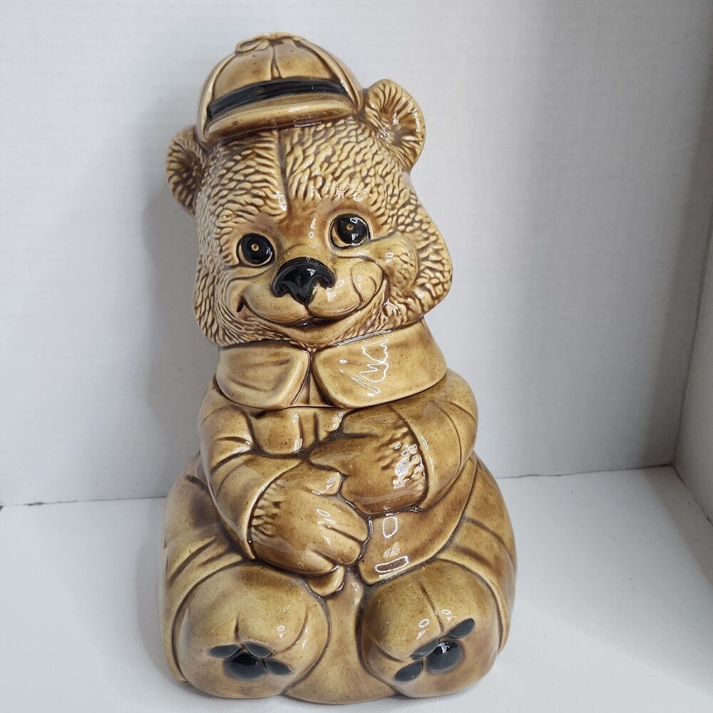 Vintage Deforest Bear Cookie Jar